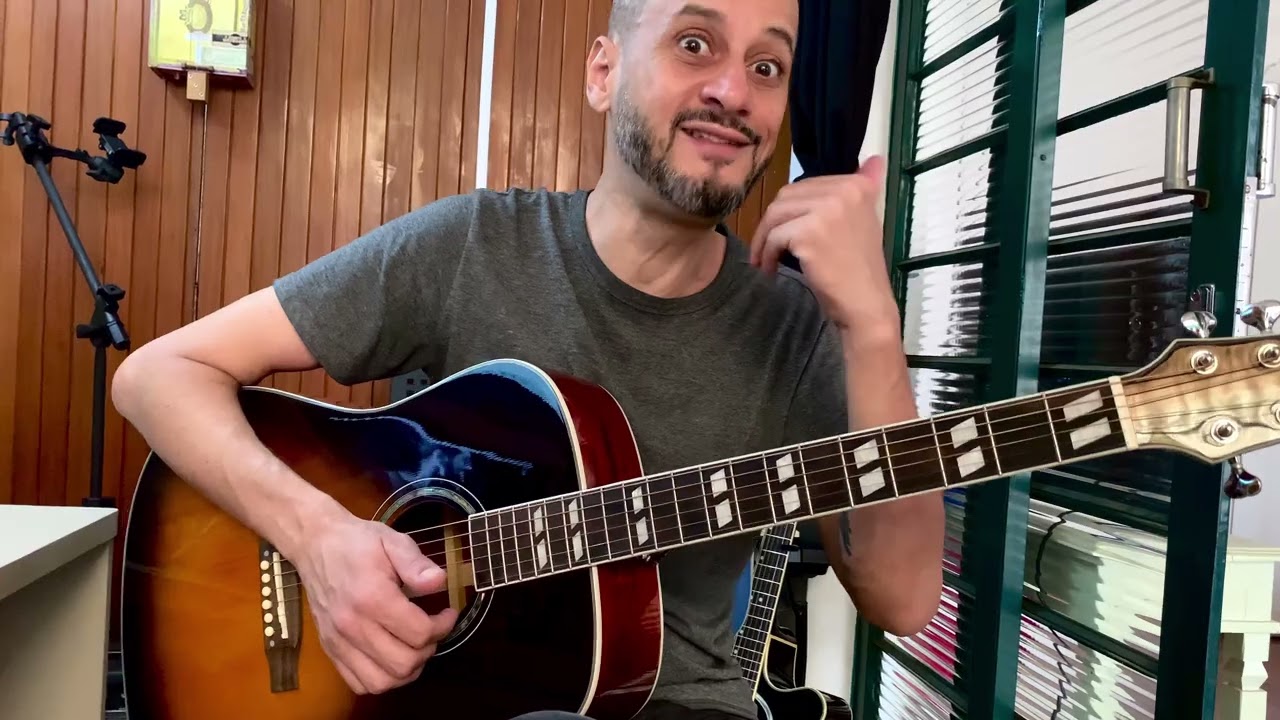 Travis Picking do Gigante Merle Travis ( AULA DE VIOLÃO AVANÇADO).