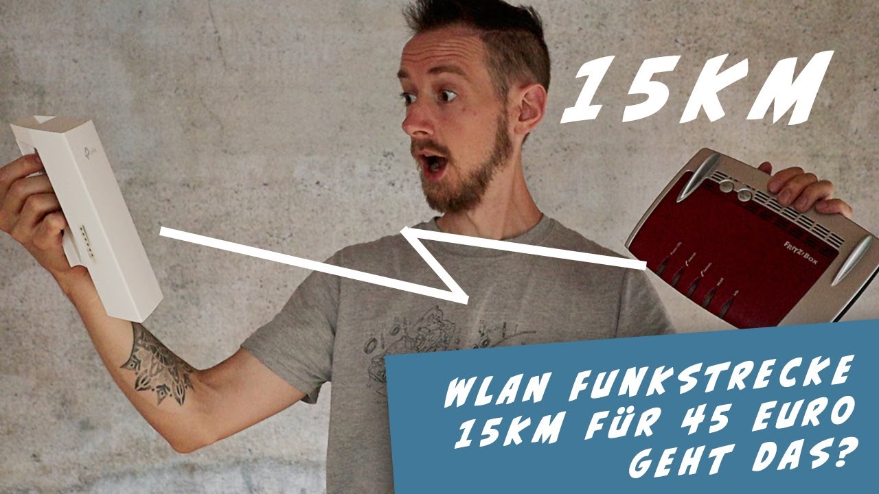 WLAN Funkstrecke mit dem CPE510 - 15km f&uuml;r 45 Euro