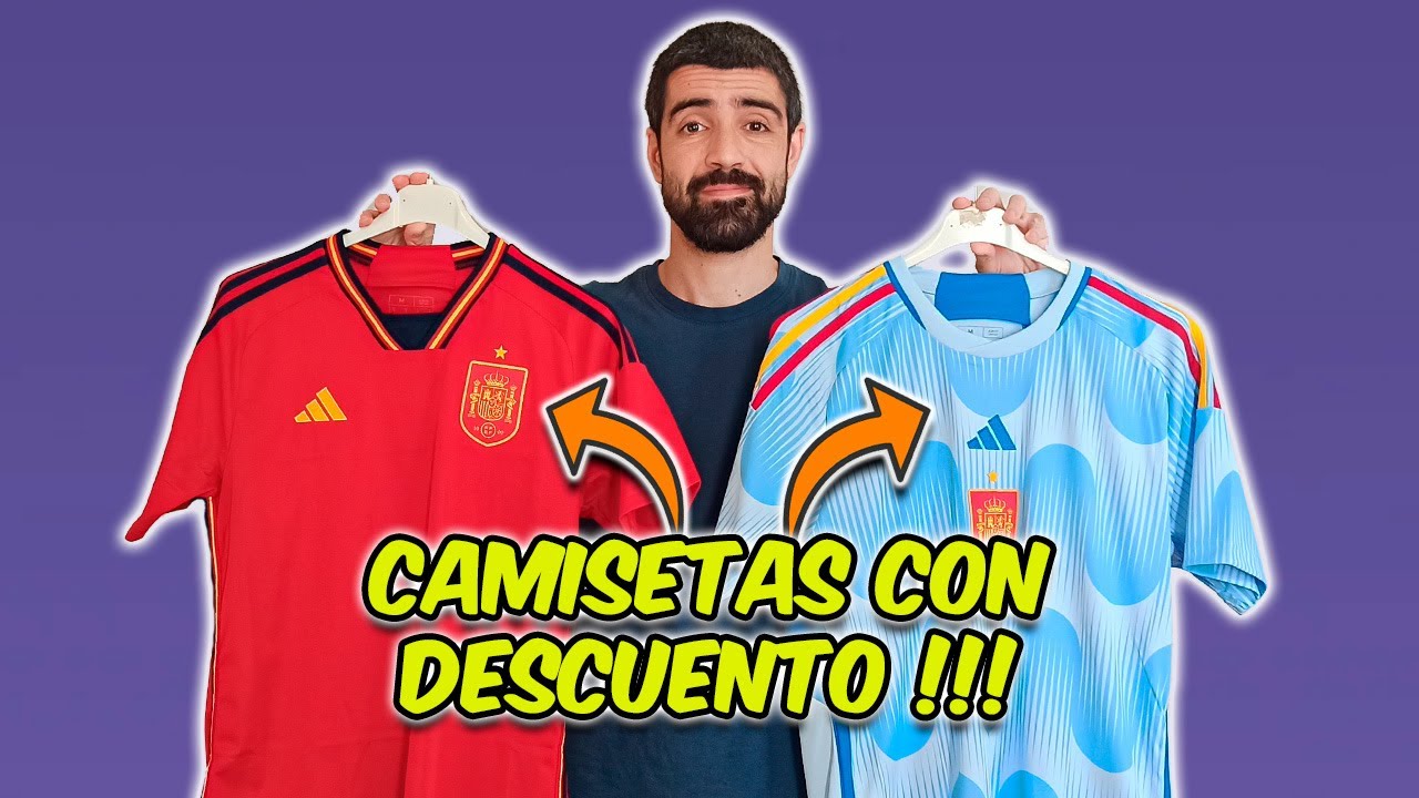 Camisetas de fútbol a MITAD de PRECIO ¿En qué tienda las VENDEN?