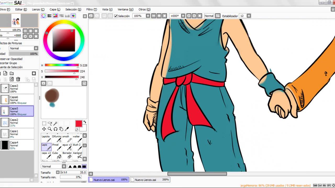 truten trunks x goten dragon ball speedpaint yaoi
