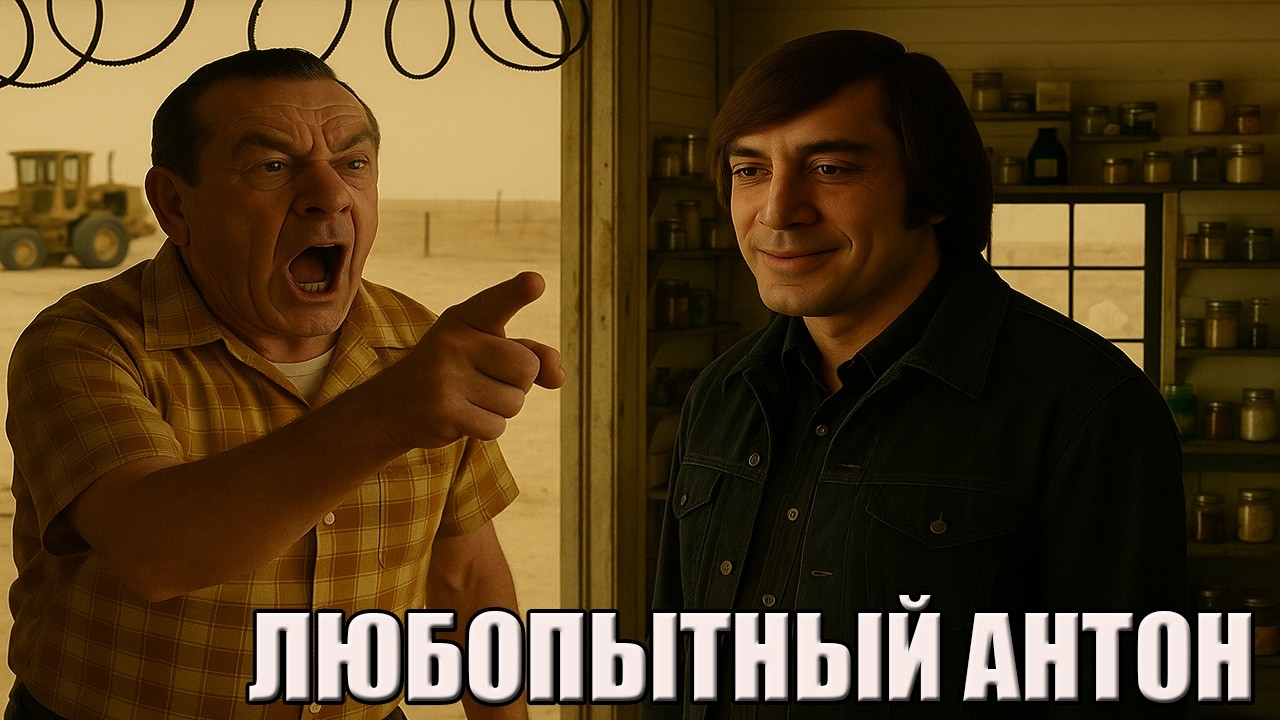 Чигур мешает работать и всячески отвлекает