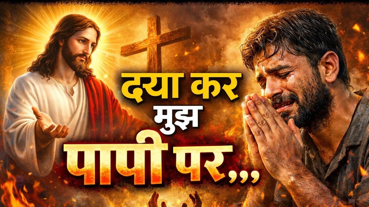 दया कर मुझ पापी पर | Broken Prayer Hindi Worship Song | Heart Touching Christian Prayer