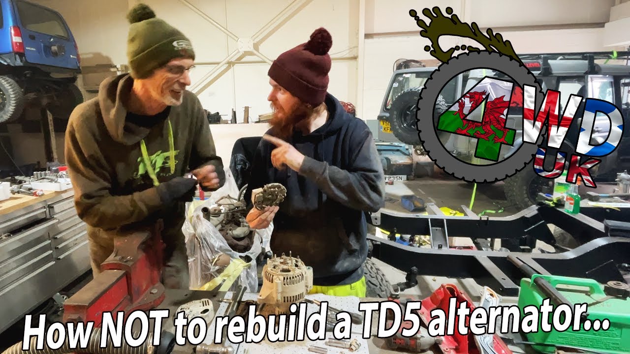 How NOT to rebuild a TD5 Alternator | Discovery 2 TD5 | Defender TD5 | how to | 4WD UK