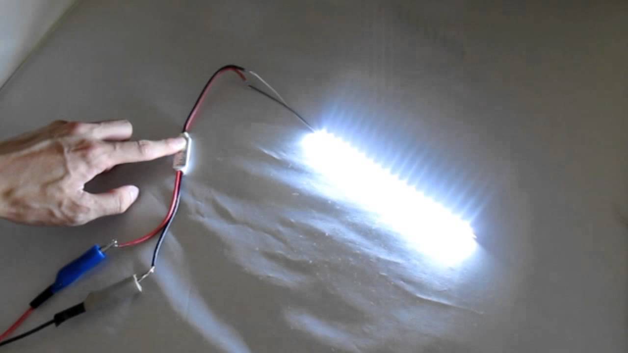 12V Wired Universal LED Flashing/Strobe Controller Module Demonstration