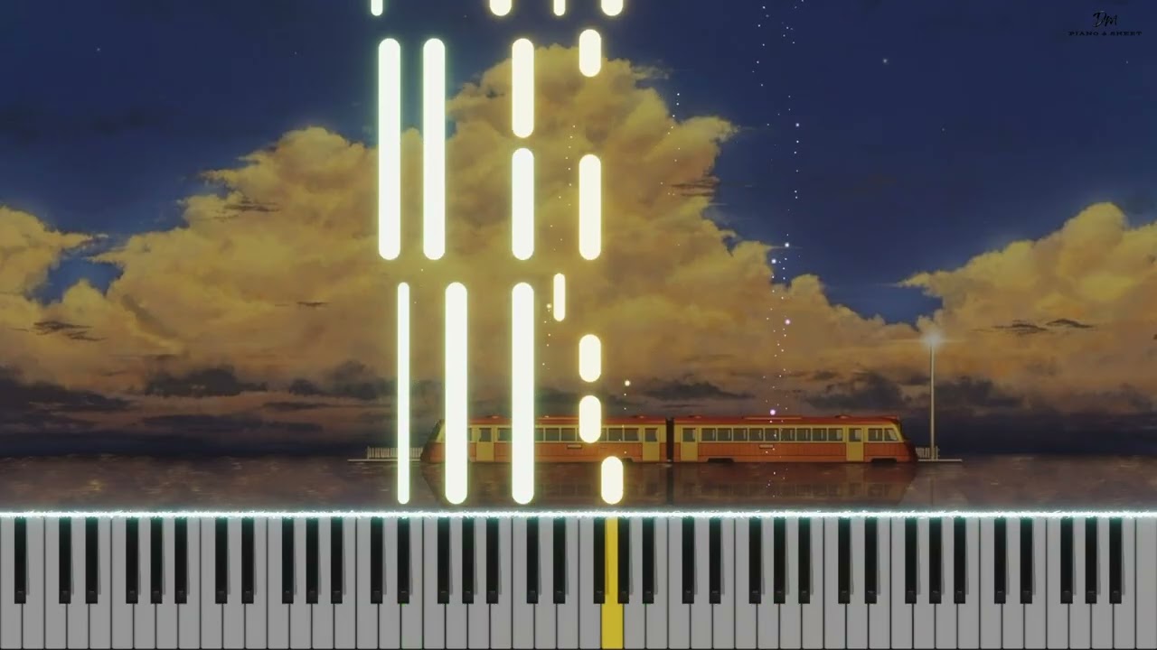 PIANO TUTORIAL & SHEET | One Summer's Day (Spirited Away OST)