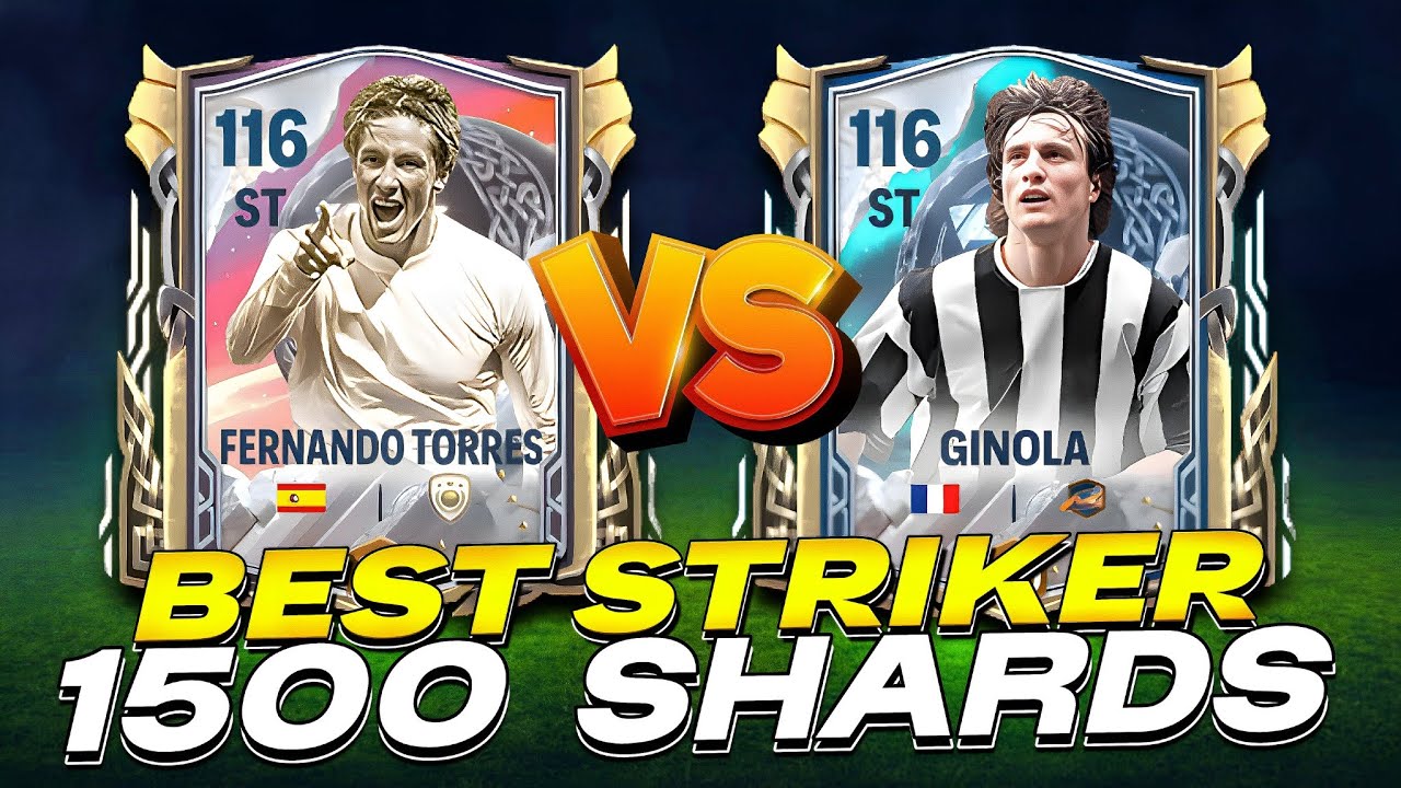 TORRES🔥 vs GINOLA✨ | Stats-wise TORRES, Gameplay-wise...? | Best STRIKER for 1500 SHARDS - FC MOBILE