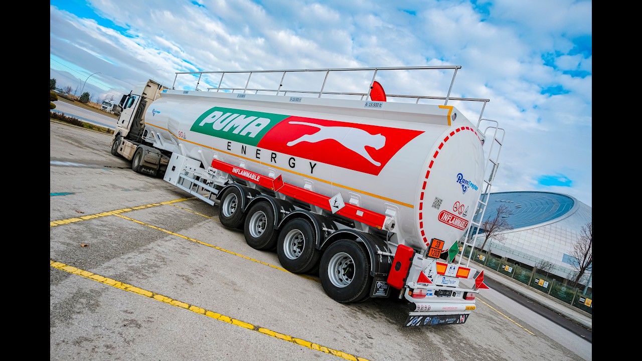 Ram Treyler 54000L Aluminum ADR Fuel Tanker Trailer | High Capacity Petroleum Transport