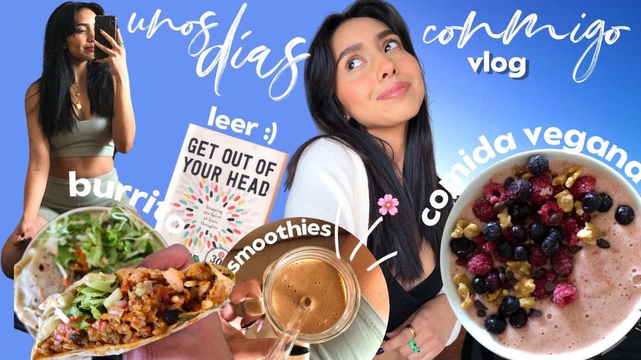 vlog | entrena conmigo, limpiando mi clóset e ideas de comida vegana