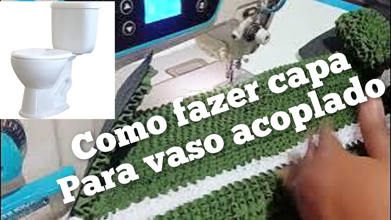 Como fazer  uma capa para vaso acoplado de frufru😲 Video nunca visto no canal 💡