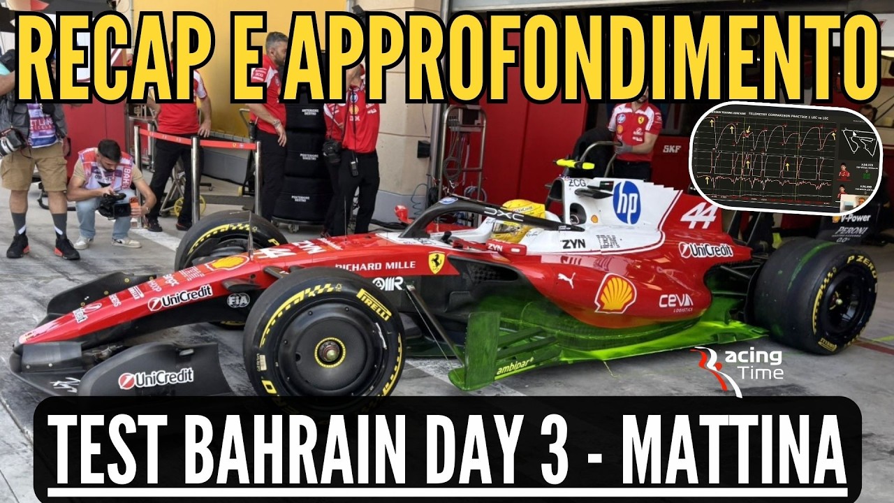 BREVE RECAP E APPROFONDIMENTO TECNICO SUI DATI FERRARI