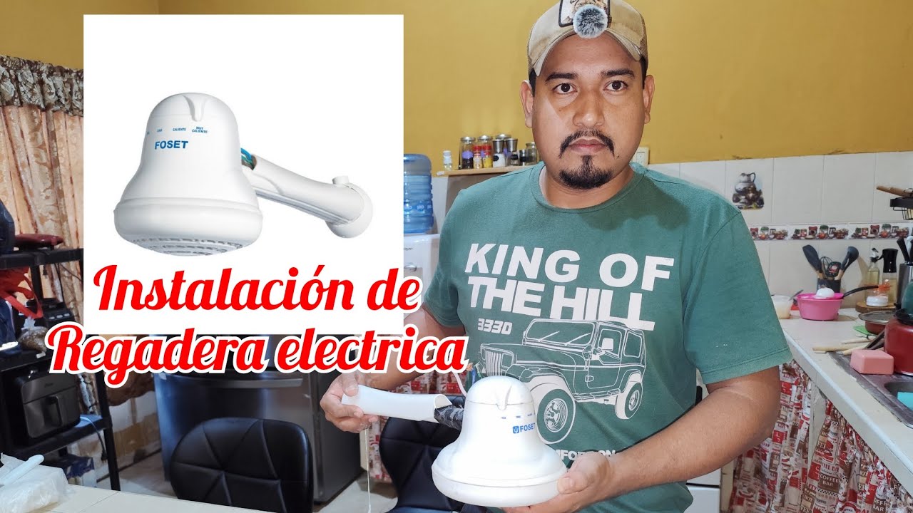 Para bañarnos con agua calientita♨️/INSTALACIÓN DE REGADERA ELECTRICA ✨