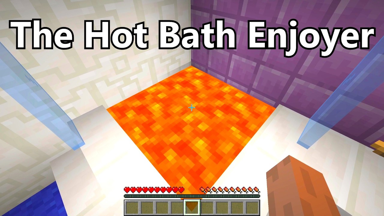 Types of People in The Bathroom Portrayed by Minecraft