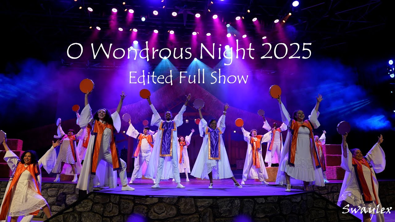 O Wondrous Night - Sea World San Antonio Texas Full Show Edited (4k) 2025