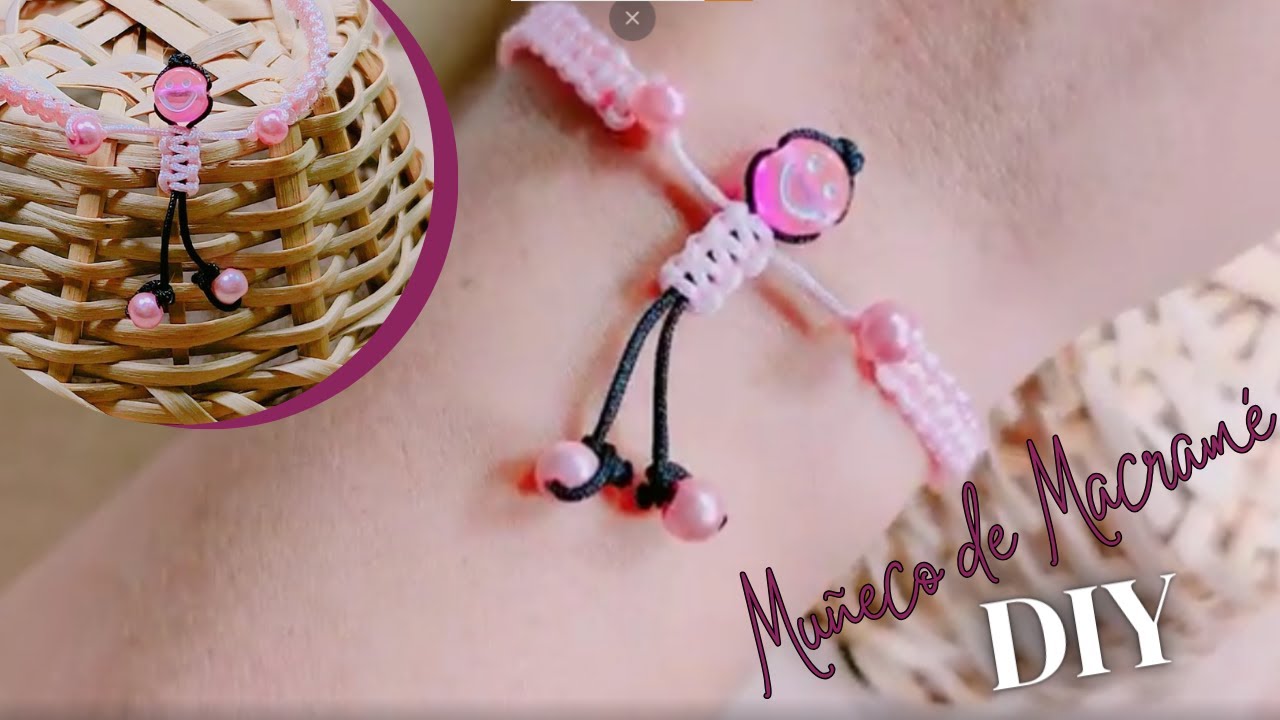 Cómo hacer pulsera de muñequito tutorial paso, gana dinero Diy