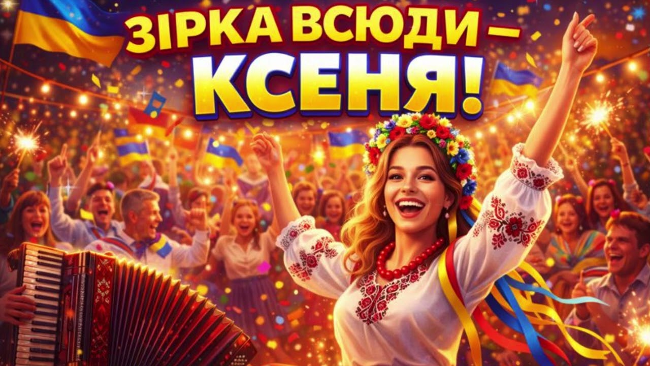 VIBE_UA- Ксеня, солодка черешня | Запальна українська пісня!