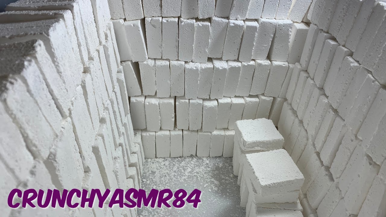 420 Gym Chalk Squares | Mass Crush | Sleep Aid | Oddly Satisfying | ASMR