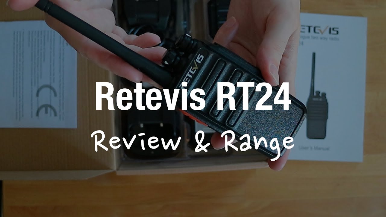 Retevis RT24 PMR Radio Review & Range Test