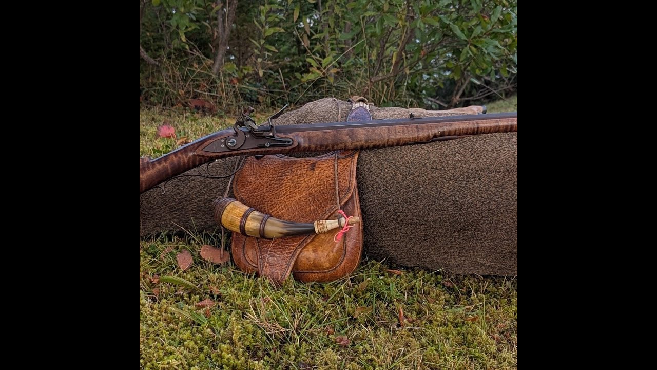 Flintlock deer----bacon & backstrap on woodstove