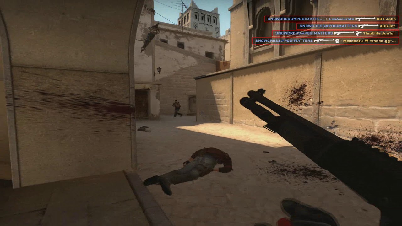 Me playing CSGO in GOD MODE easy KILLS #AIMGOD #AIMBOT