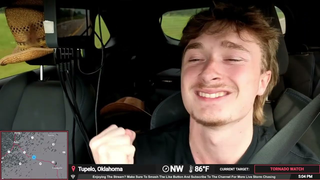 10 minutes late to the tornado - full chase