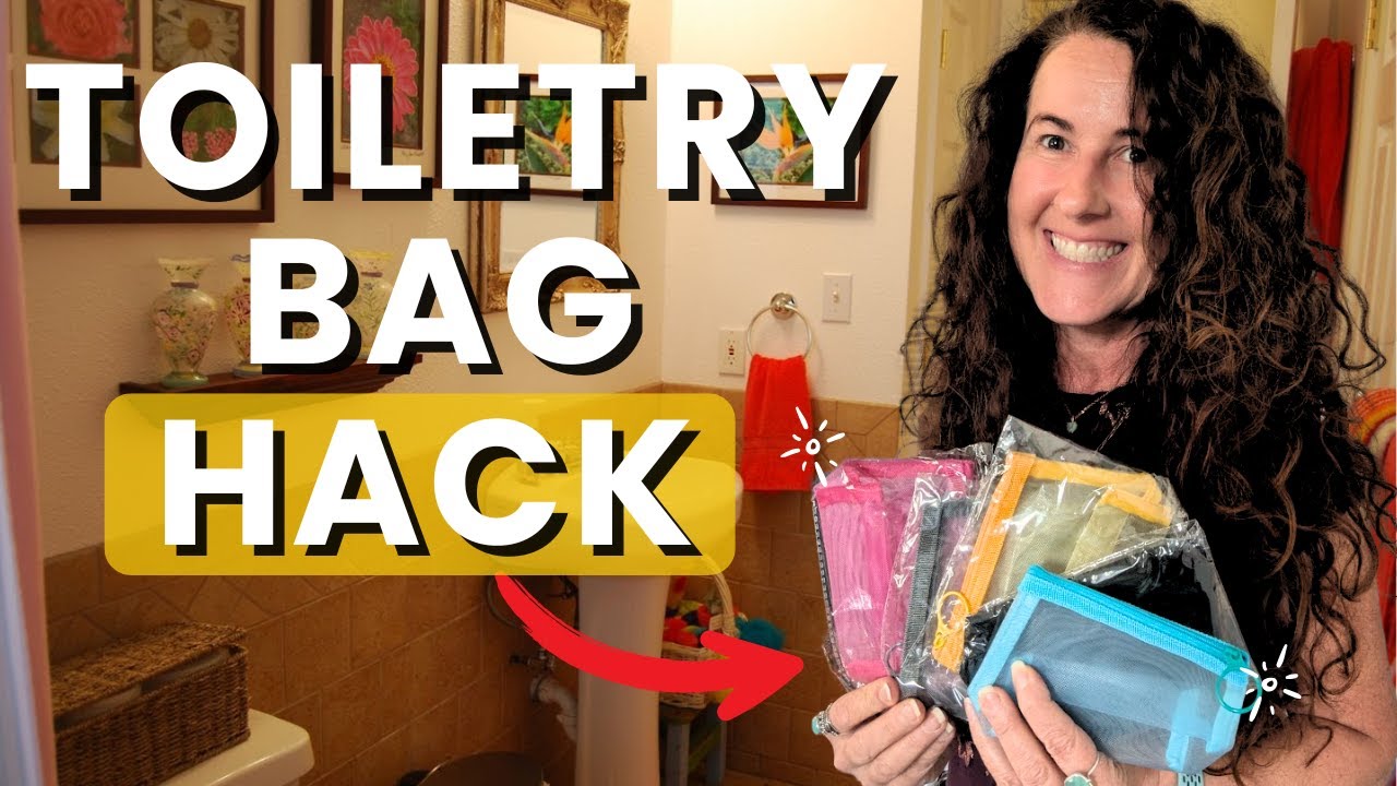 How I Pack Toiletries Like a Minimalist (With Color-Coded Bags!)