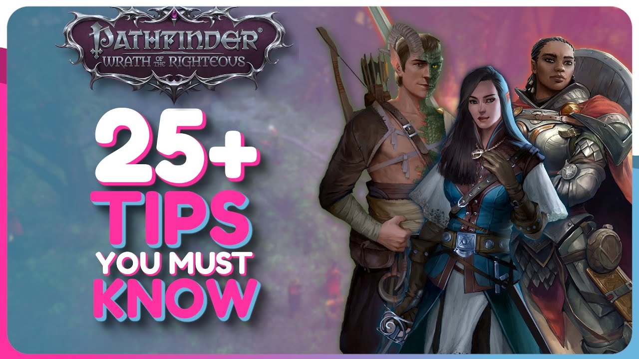 Pathfinder Wrath of the Righteous 25+ ВАЖНЫХ советов и приемов, которые вы ОБЯЗАНЫ знать!