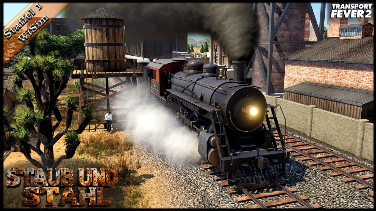 Transport Fever 2 | Industriegebiet bei Reno | WiSim Staub & Stahl