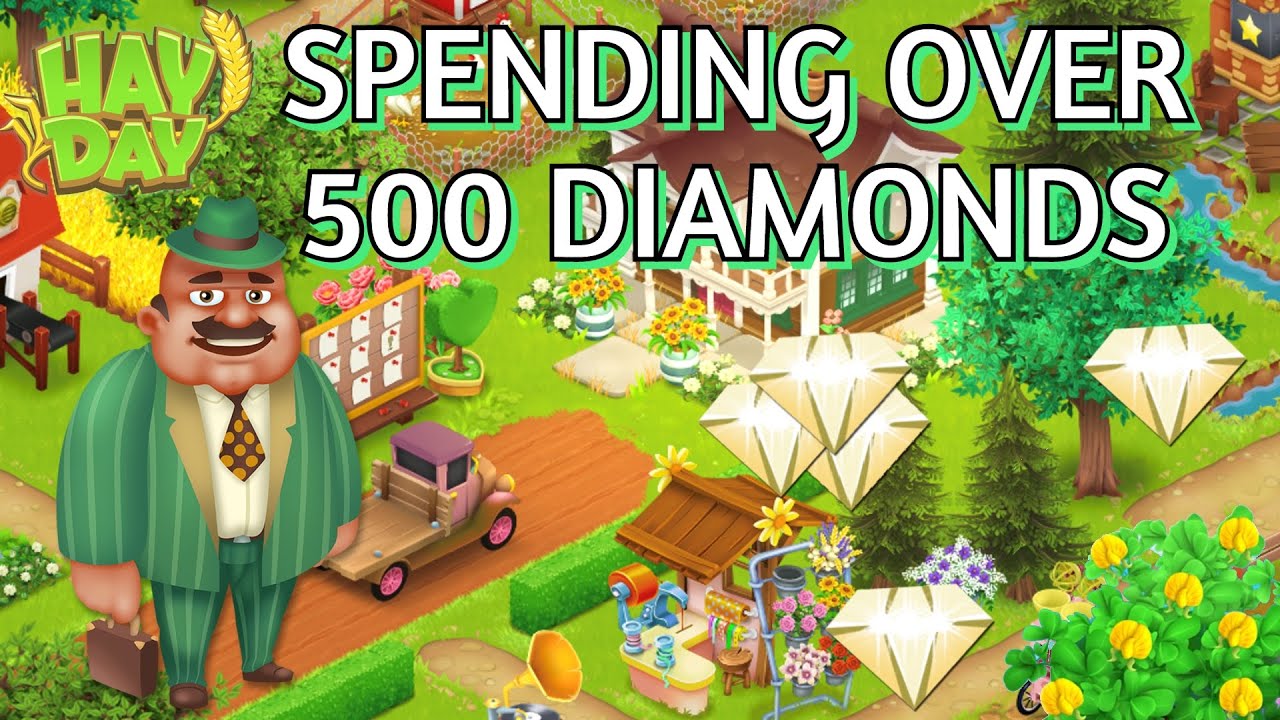Hay Day: Spending Over 500 Diamonds!