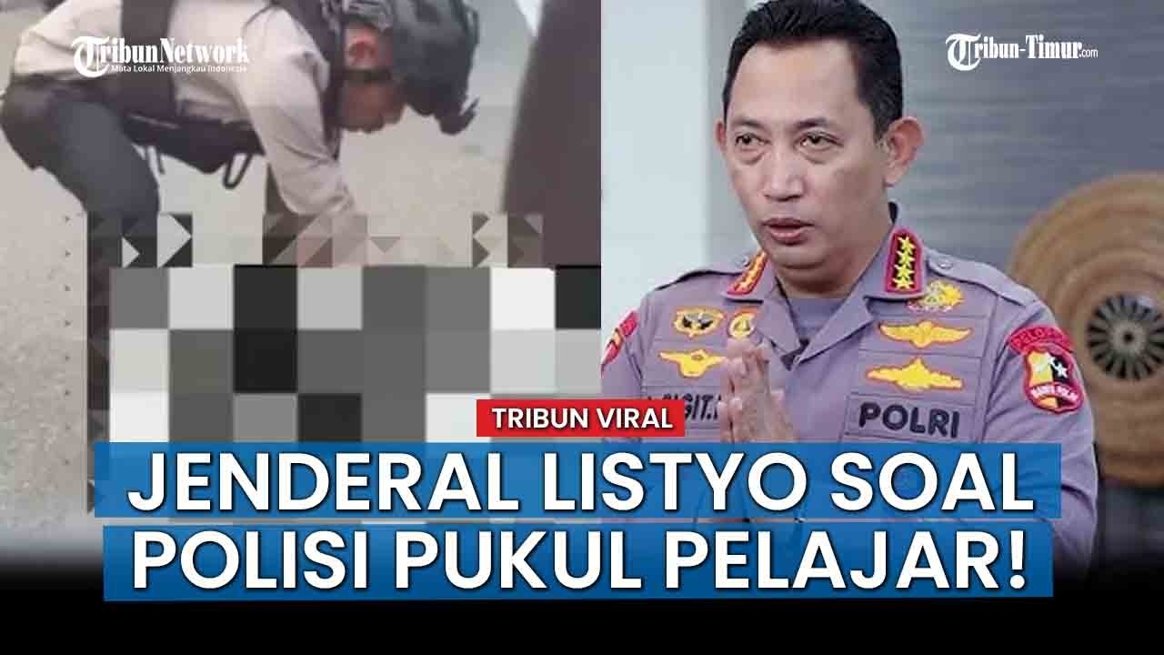 NEWS UPDATE; Kapolri Jenderal Listyo Murka Polisi Pukul Pelajar Pakai Helm di Tual, Pelaku Siap-siap