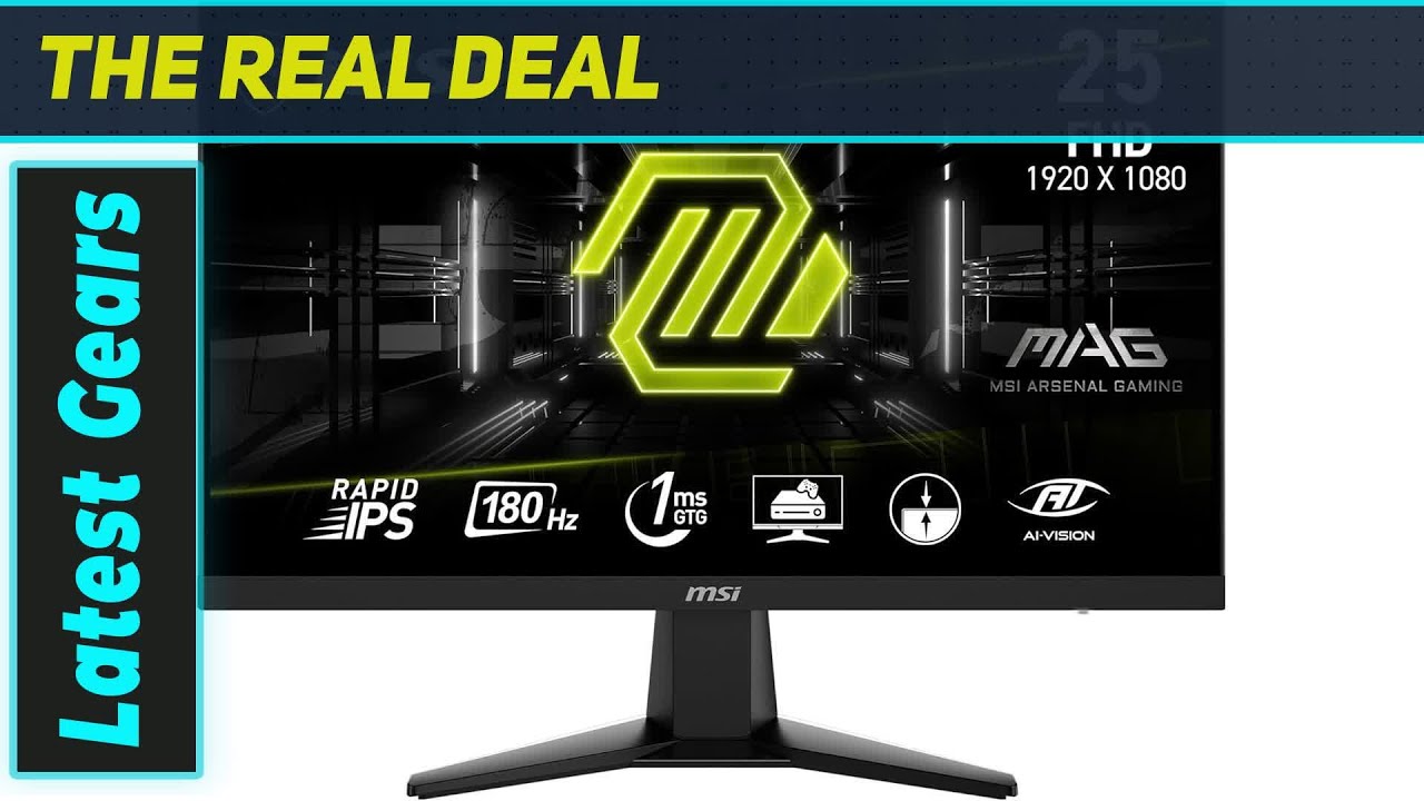 MSI MAG 256F: The Best Budget 1080p 180Hz Gaming Monitor?