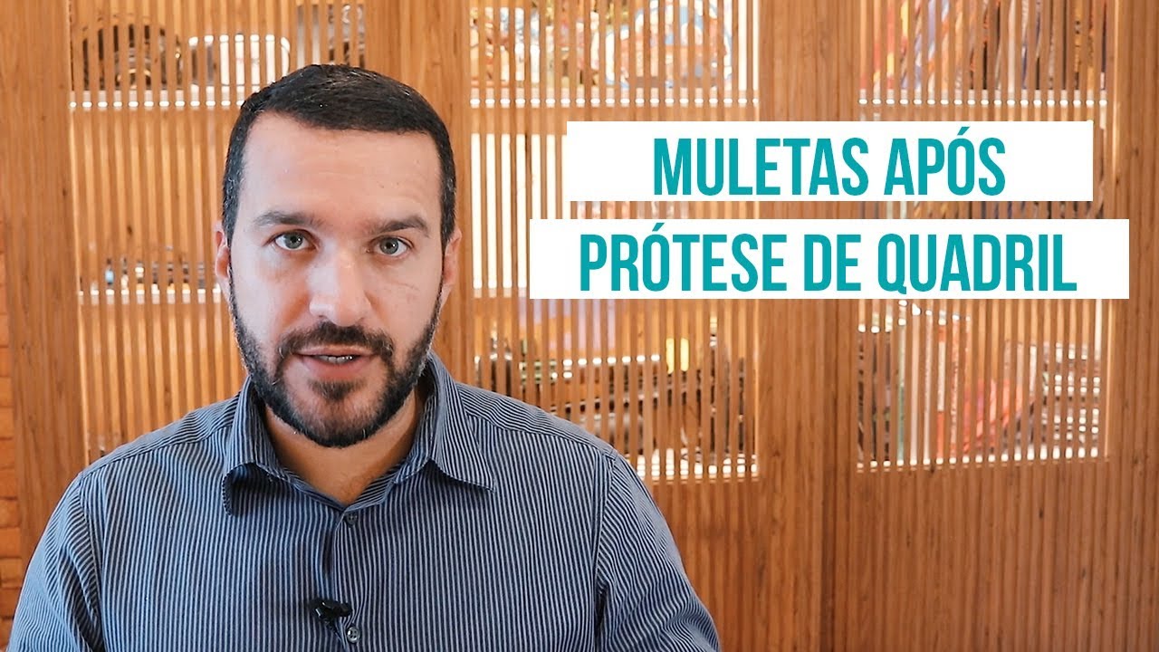 Uso de muletas após prótese de quadril - Dr. David Gusmão explica