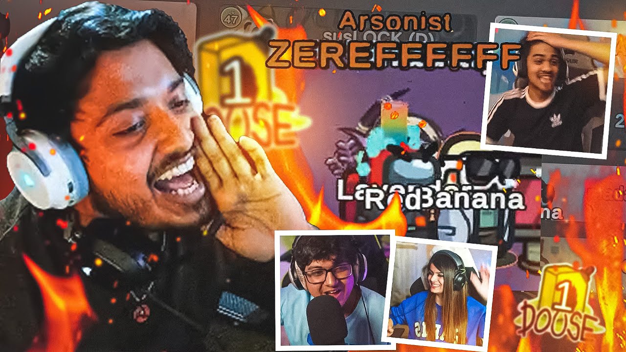 REGA & MERCY chahke bhi ROK NAHI PAYE 😈🔥 ARSONIST CLUTCH | S8UL AMONG US