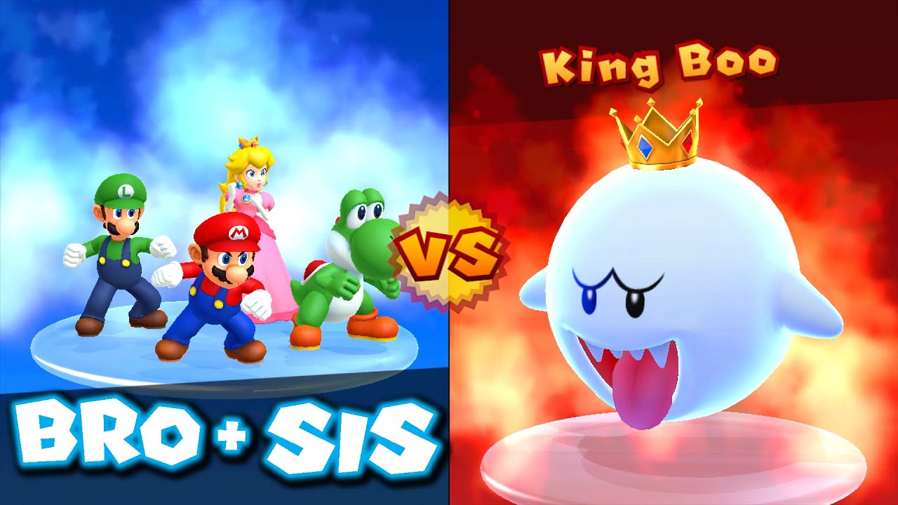 2-Player Mario Party 10 - HAUNTED TRAIL!! *Mario Party Mode!* [King Boo Boss Fight]