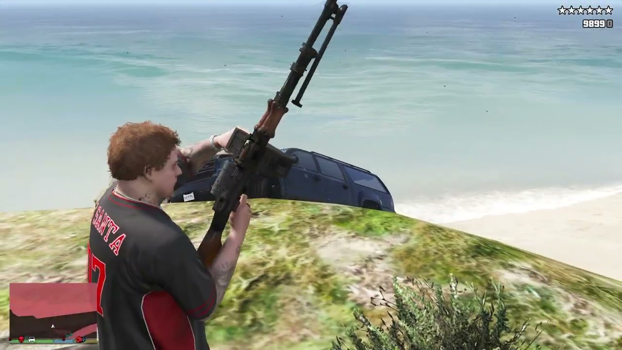 GTA V: Jimmy And Tracey 10 Star Cop Battle + Escape