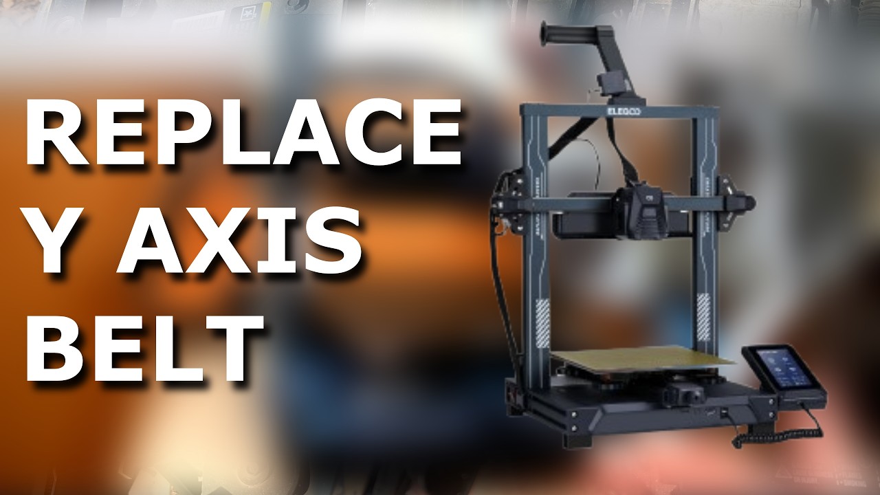 Fix elegoo neptune 4 pro Y belt replacement