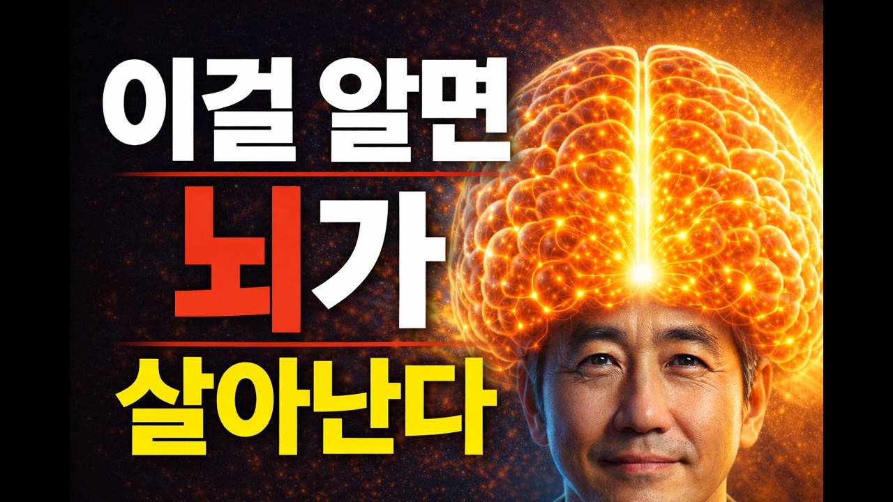 뇌를 살리는 가장 쉬운 방법(아무도 안 알려줍니다.)