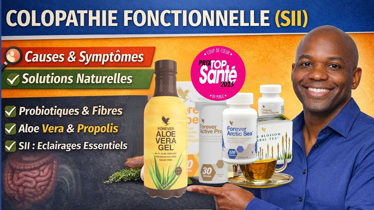 Colopathie fonctionnelle (SII) : comprendre l’installation + solutions naturelles ProB, Aloe, Fiber