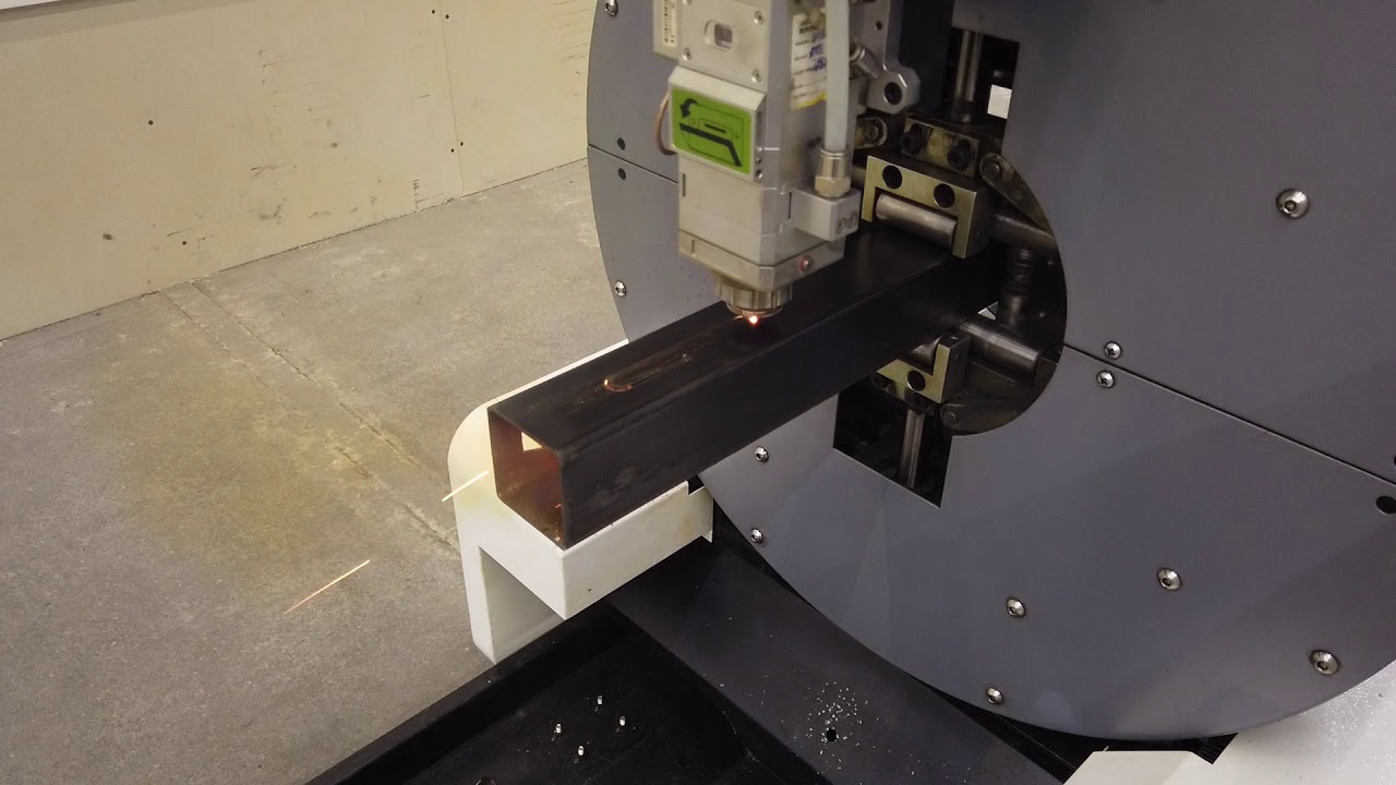Laser światłowodowy Fiber - cięcie profili stalowych