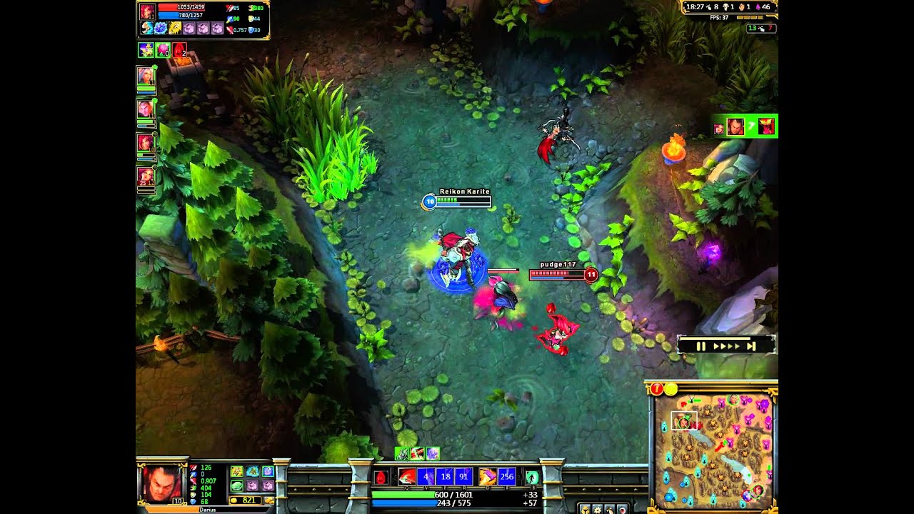 Darius Versus Zyra