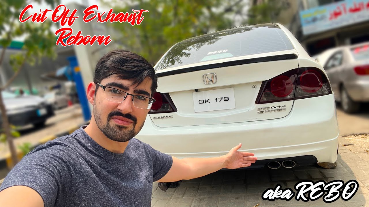 Cut off Exhaust Installed on Reborn - Chass A Gayi 😎🥵