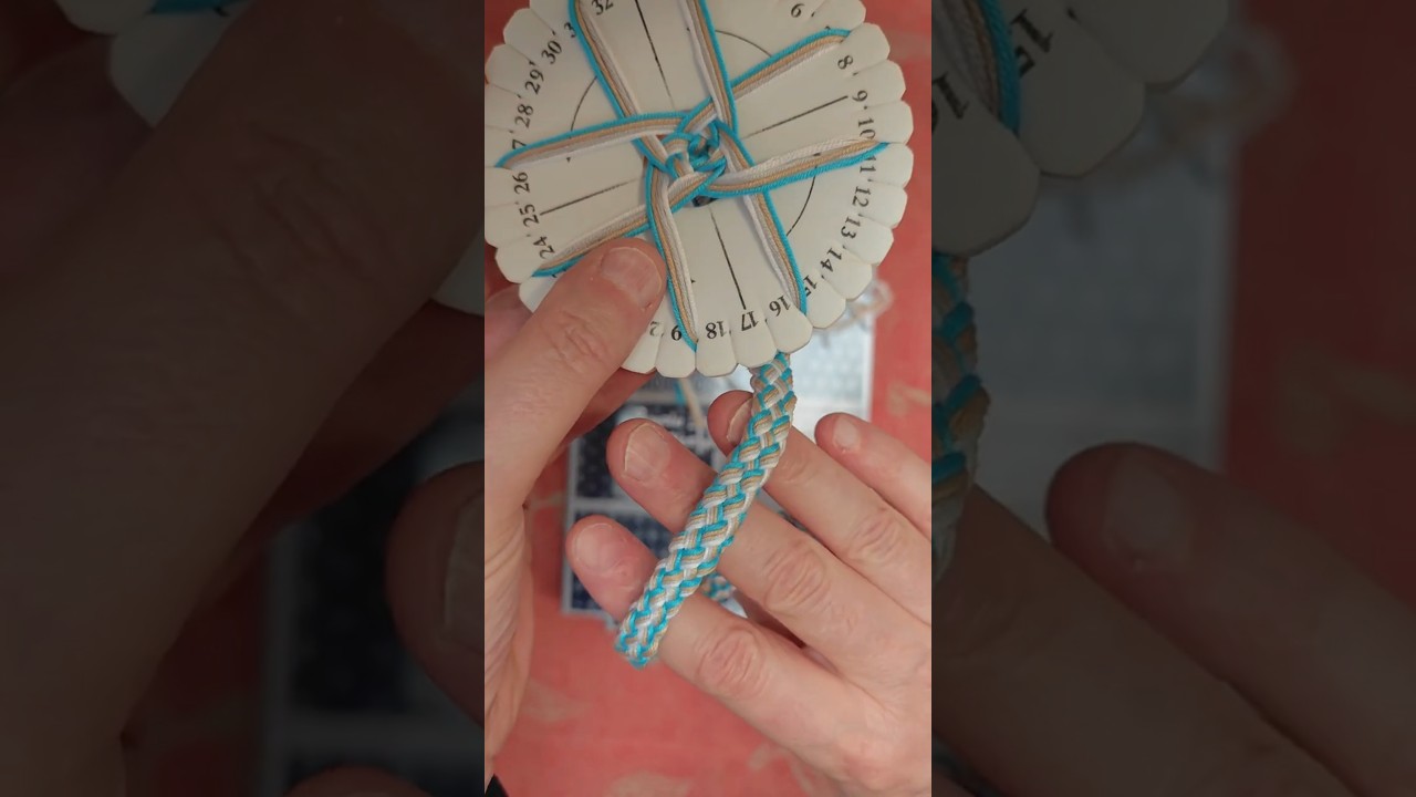 Kumihimo Tutorial Lovely Naiki variant