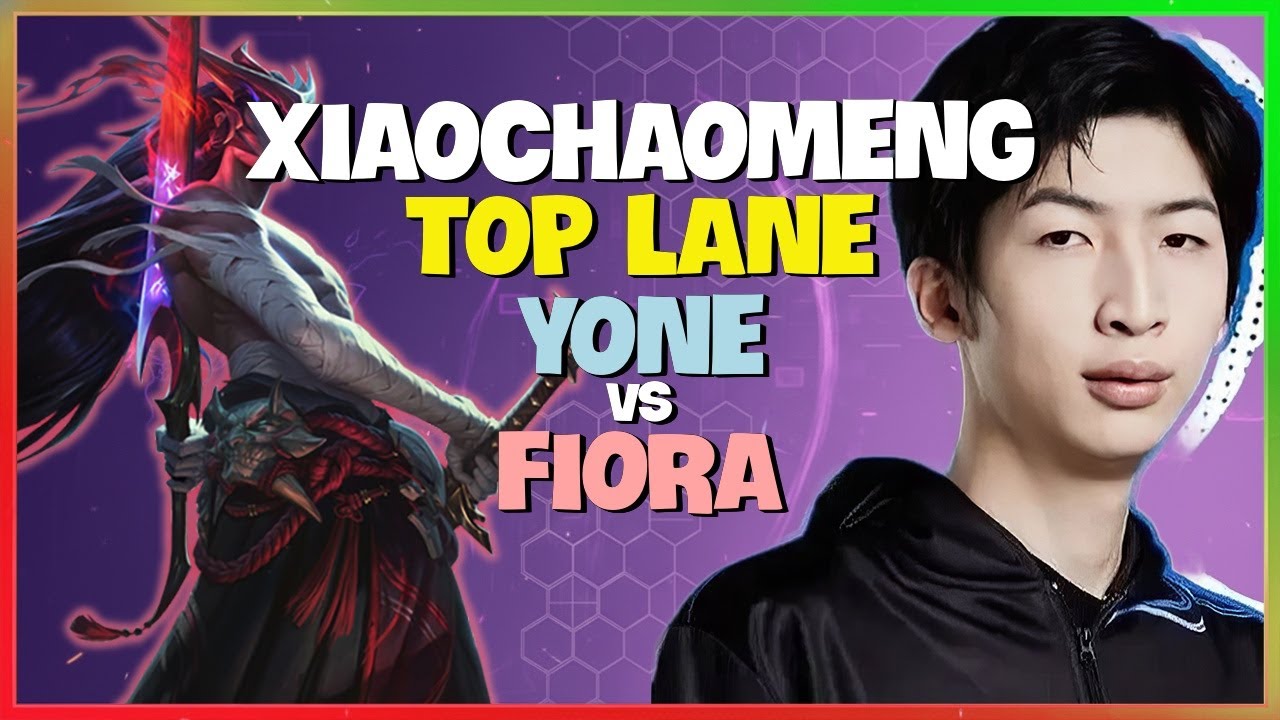 XiaoChaoMeng Yone Top Lane Challenger Mechanics Breakdown Engsub