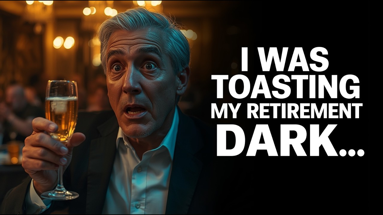 I Was Toasting My Retirement… When I Caught My Wife Spiking My Drink