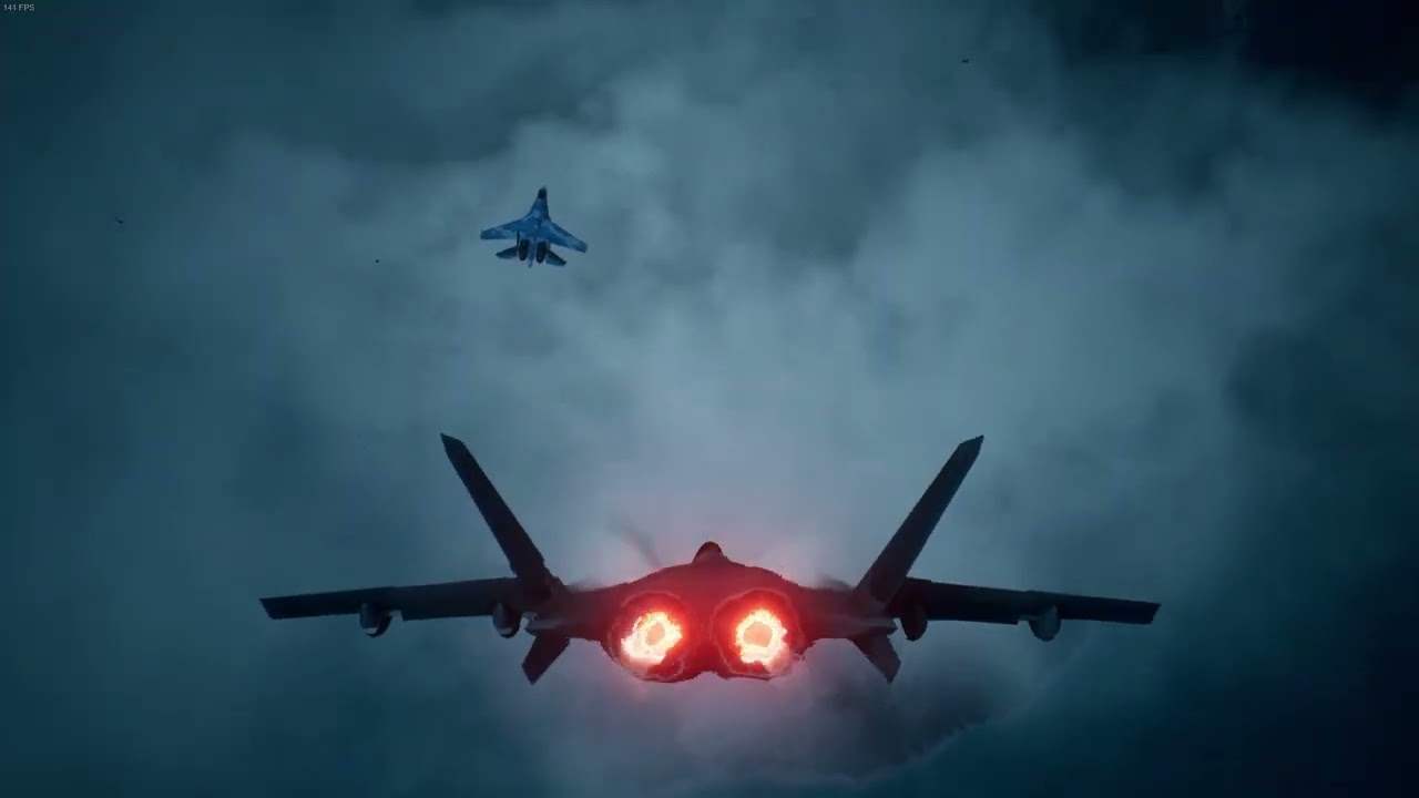 The Chengdu J-20 is a work of ART (Ace Combat 7 mod)