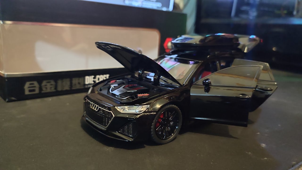 Unboxing dan Review Diecast Audi RS6 Avant Skala 1:24 Che zhi 1/24