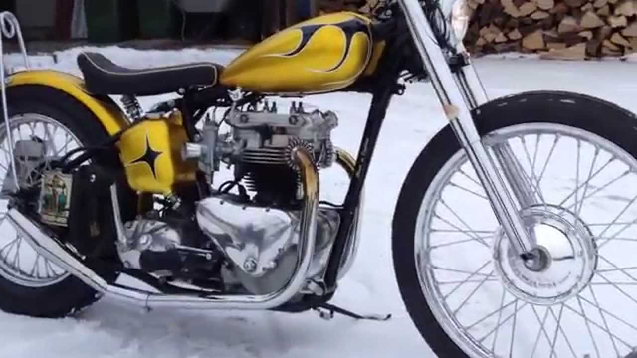 Triumph Pre Unit Custom Bobber