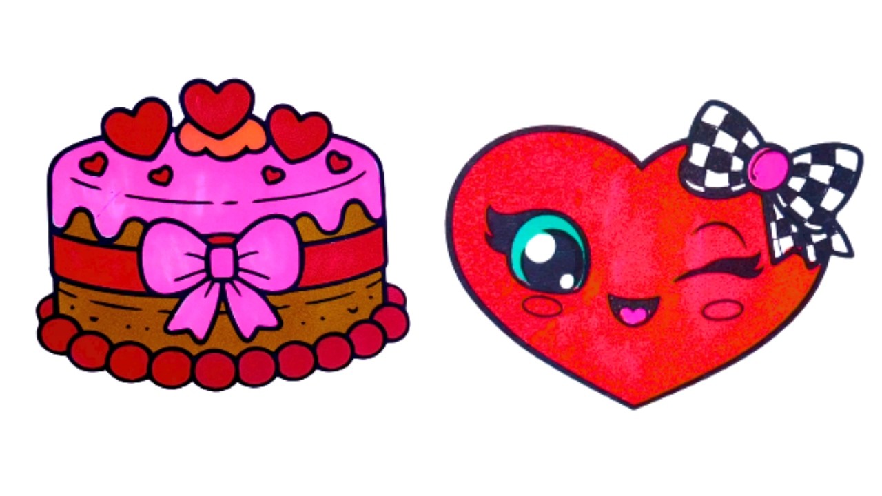Color With Me! | Fun & Relaxing Valentine Coloring Compilation Color & Relax