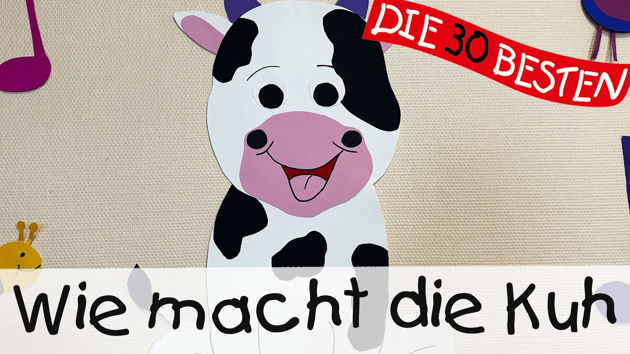 Wie macht die Kuh - Singen, Tanzen und Bewegen || Kinderlieder