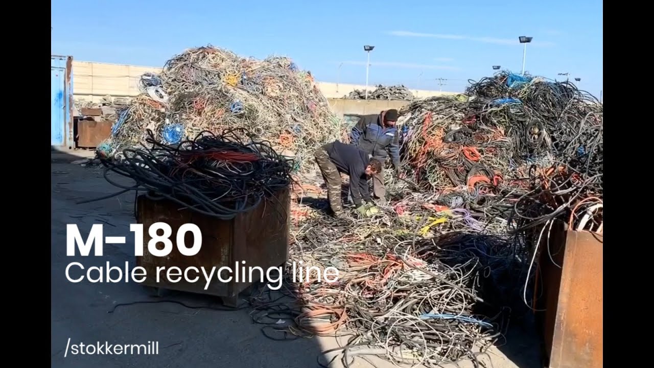 Kabelrecycling für Kabelbau | M180 - Stokkermill