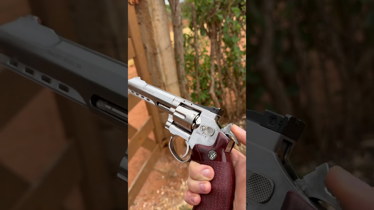 Revolver Rossi W702s 4.5mm CO2 #airgun #airsoft #co2 #gta #armas #rockstar
